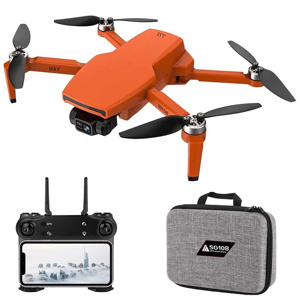 ZLRC SG108 Pro - дрон с GPS, 4K камерой, FPV,  до 25 мин, 1200 м. с кейсом